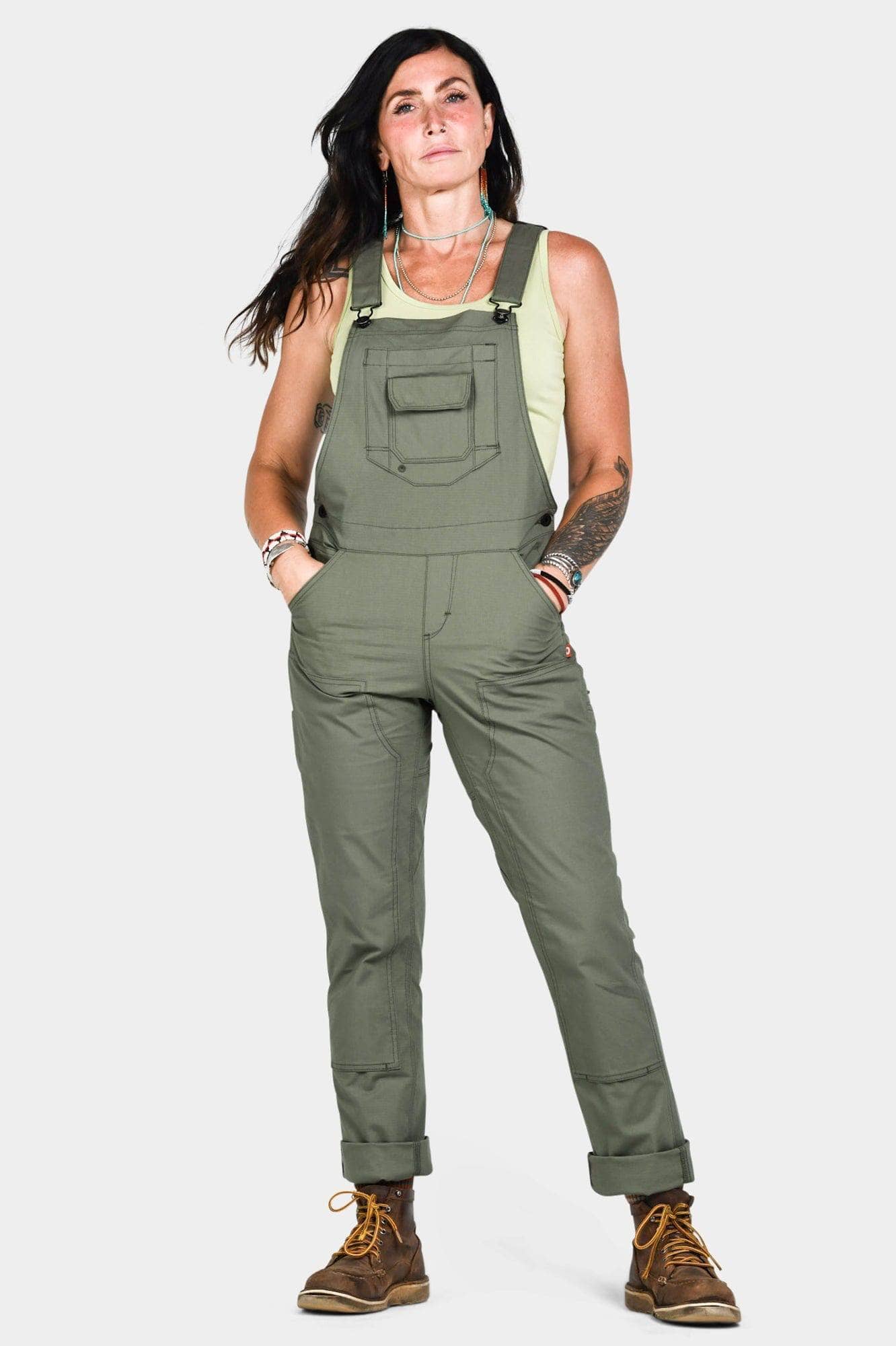 Freshley Overalls in Ultra Light Ripstop | Women's Lightweight
