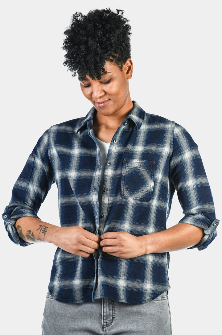 dovetail workwear Givens Work Shirt in Stretch Flannel