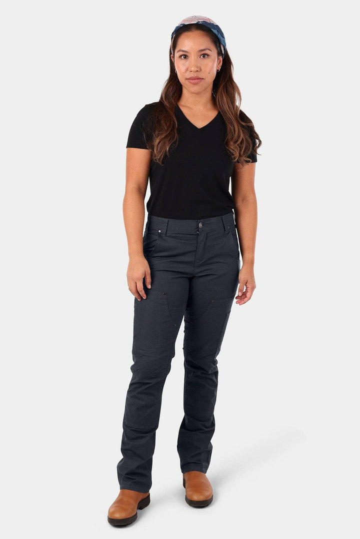 dovetail workwear Britt X Ultralight Work Pant in Navy Ripstop