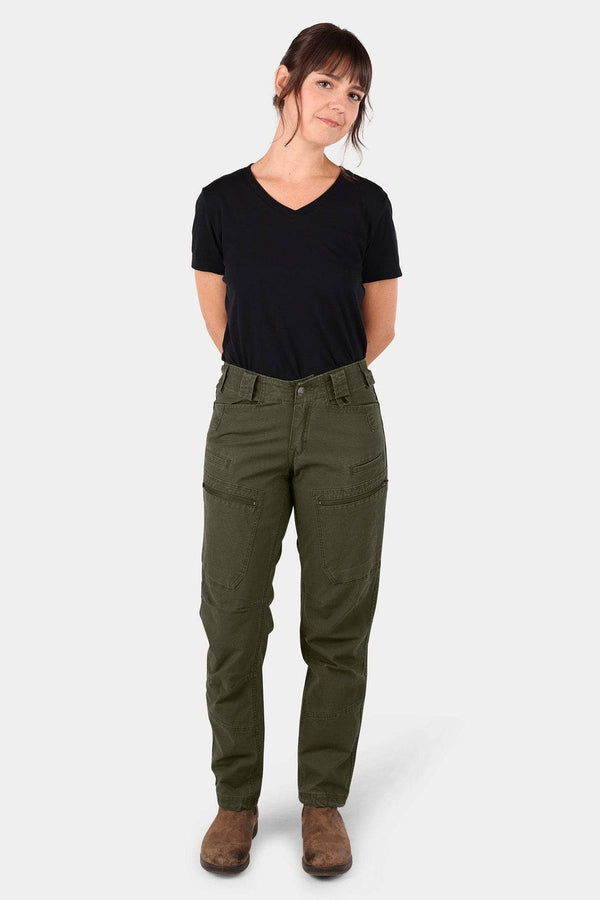 Pantalon cargo Provisions ultraléger ripstop en vert mousse