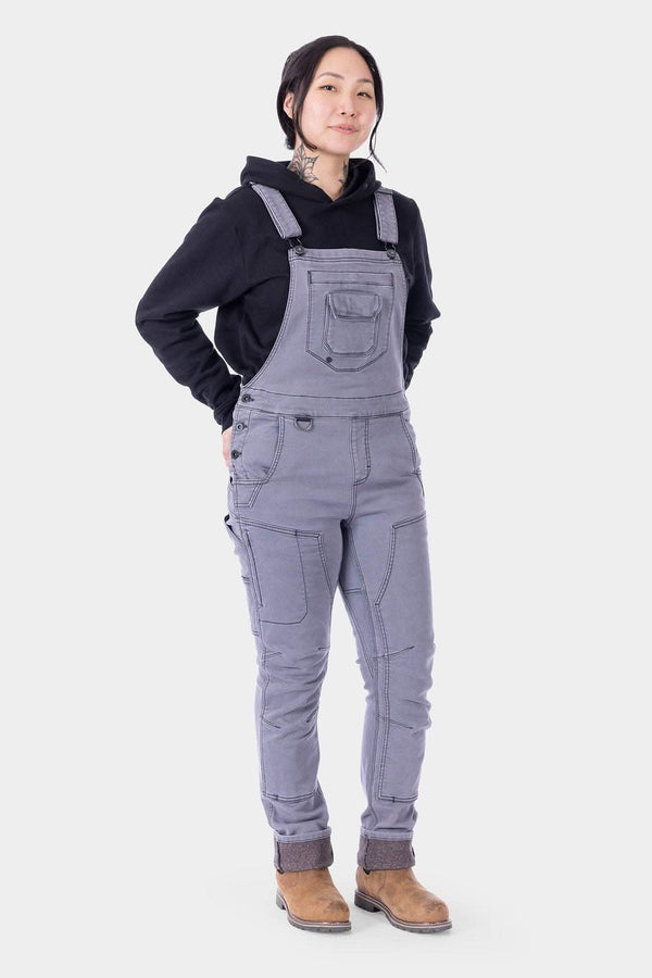 Freshley HotSwap® Drop Seat Overalls in Grey