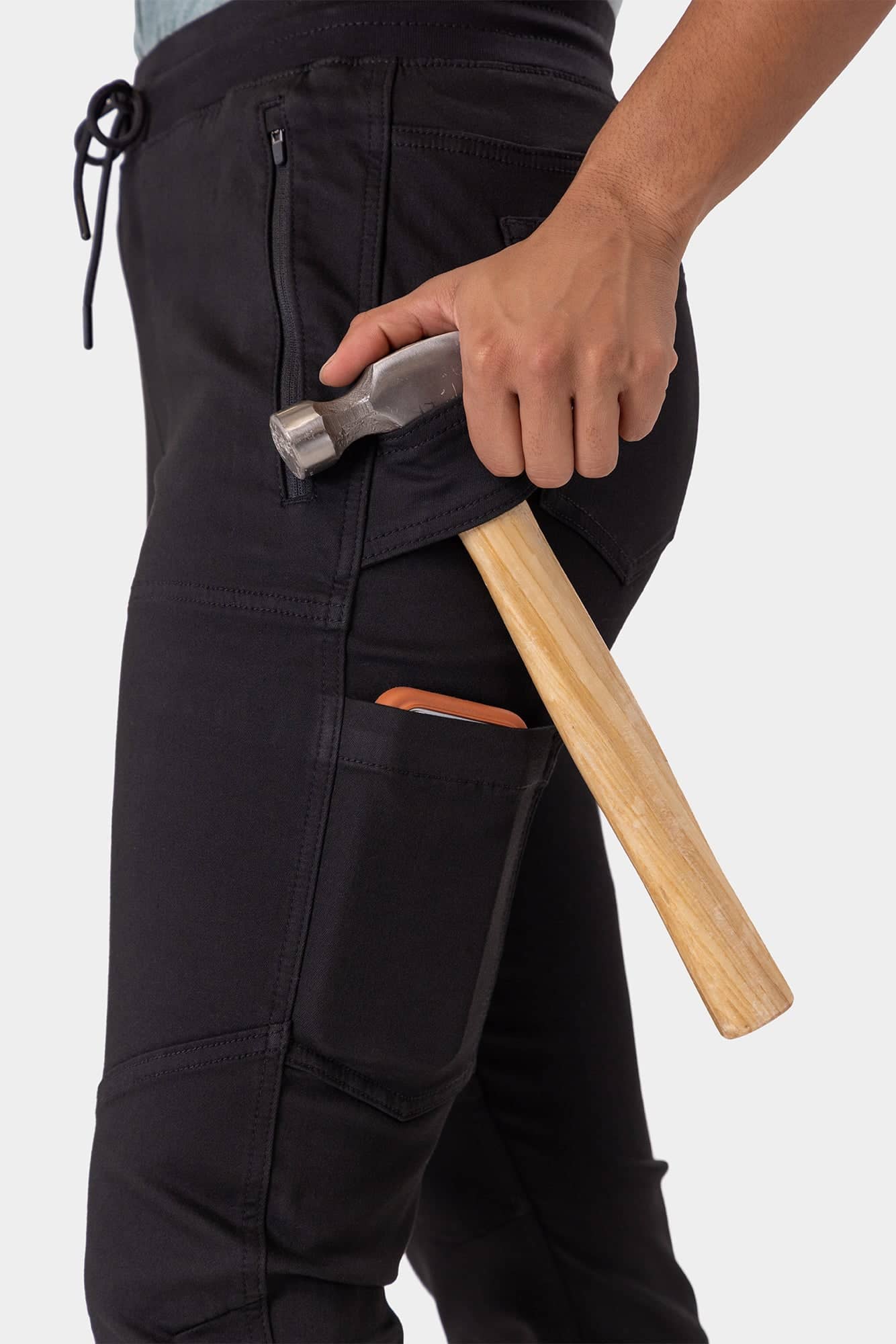 Christa X DIY Pant in Black Denim – Dovetail Workwear Canada