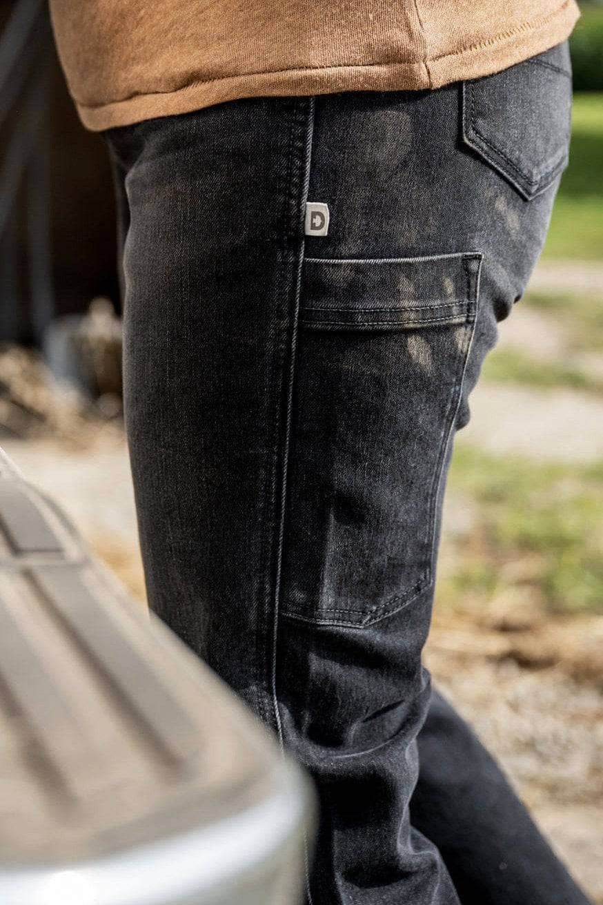 John Deere x Dovetail Black Stretch Bootcut Pants – Durable