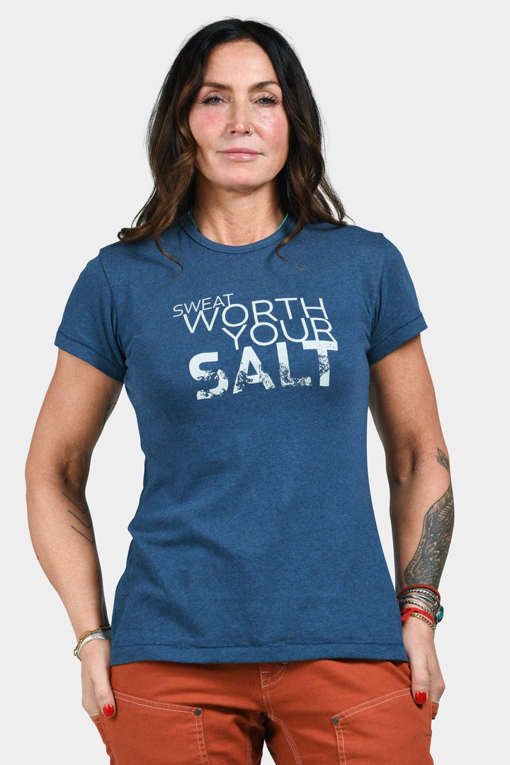 Sweat Worth Your Salt Crew Neck Tee Dovetail Workwear