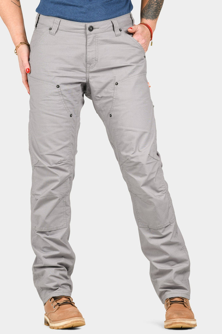 Anna Ultra Light Trail Pant in Dove Grey Ripstop Dovetail Workwear