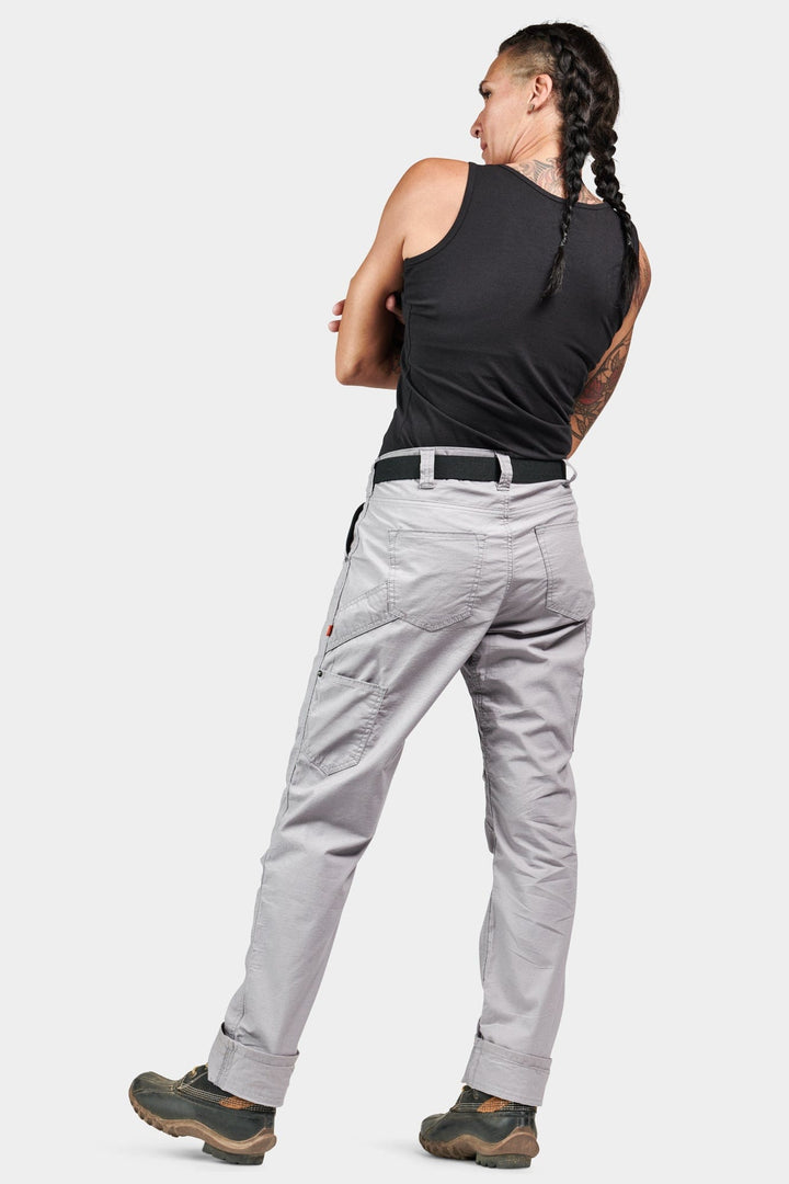 Anna Ultra Light Trail Pant in Dove Grey Ripstop Dovetail Workwear