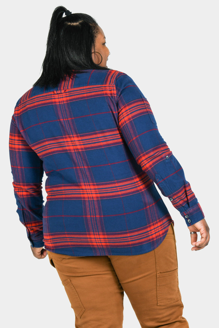 Copy of Givens Workshirt in Stretch Flannel for F23 Work Shirt Dovetail Workwear