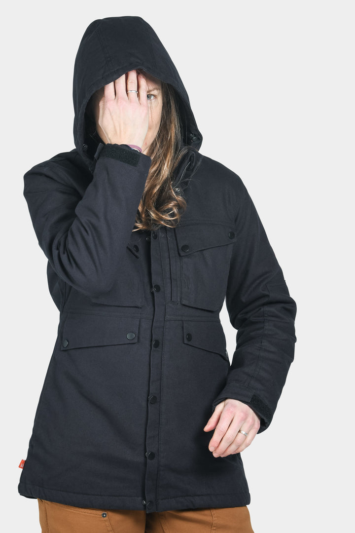 Kent X Chore Coat in Black Dovetail Workwear