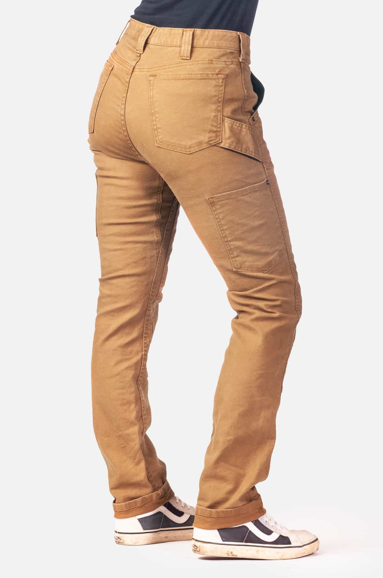 Maven X Pant in Saddle Brown Canvas | Womens Workwear | Dovetail