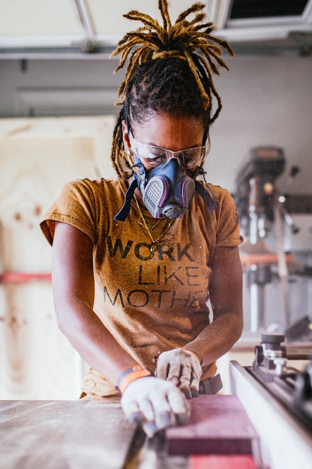 Work Like a Mother™ Crew Neck Tee