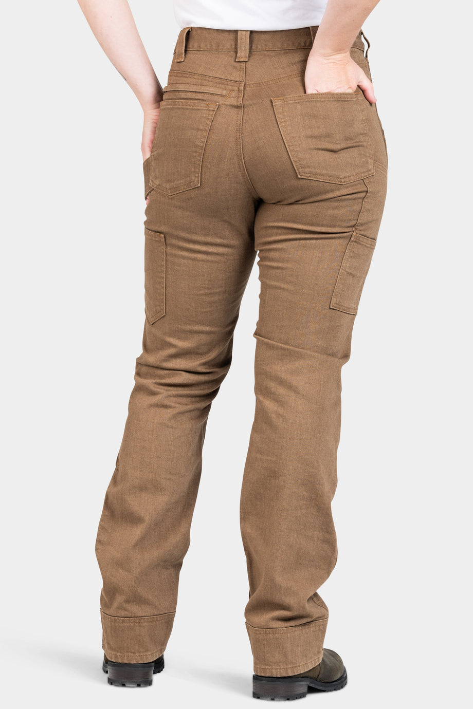Pantalon taille haute à enfiler - P19-HW23 - (R-A11) - VENTE FINALE