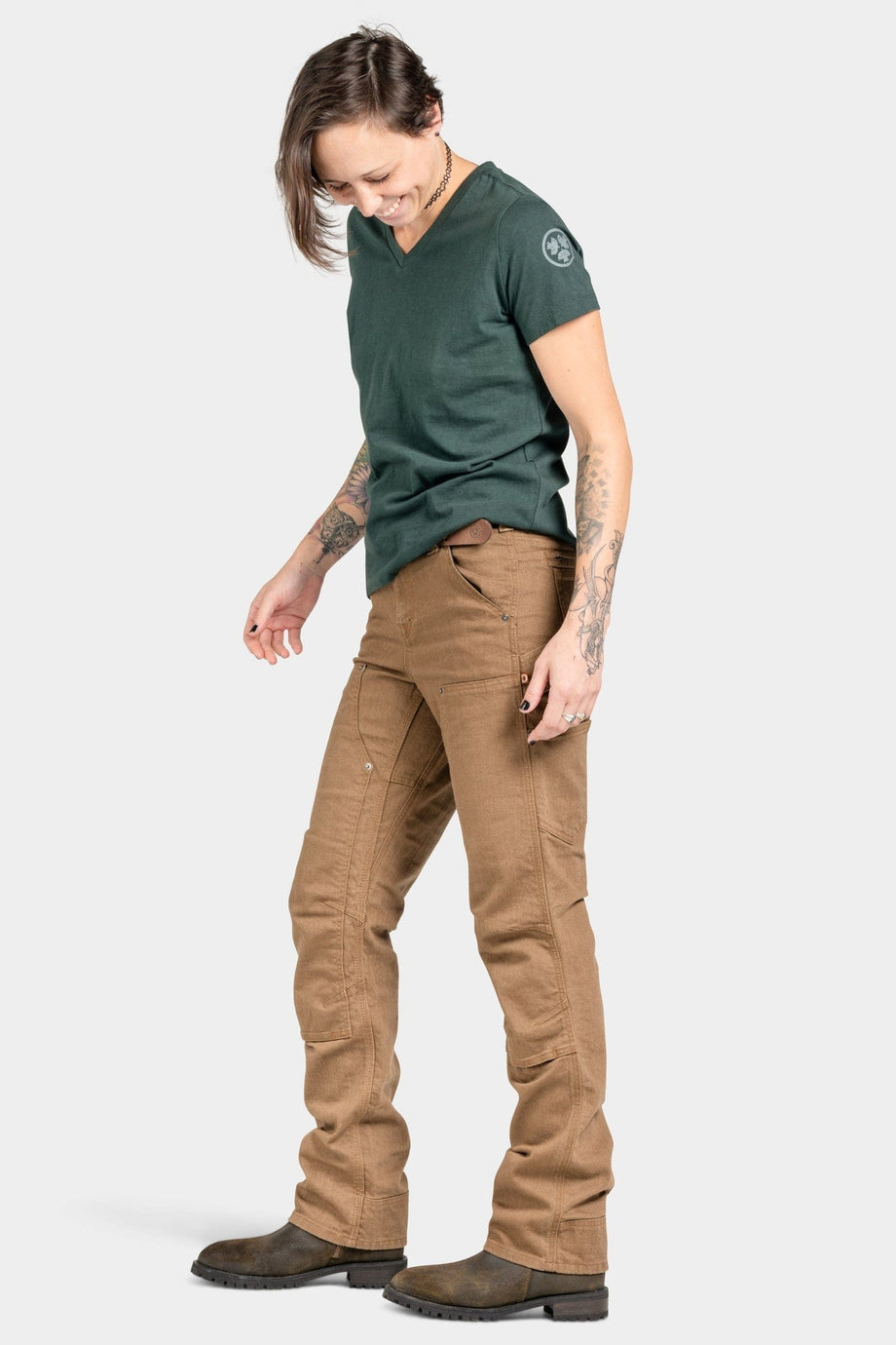 Dovetail Workwear Women's Old School High Rise Pant