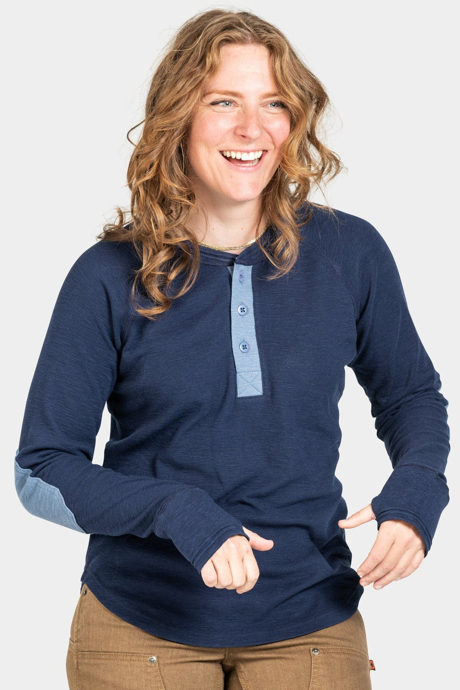 Women's Rugged Thermal Henley