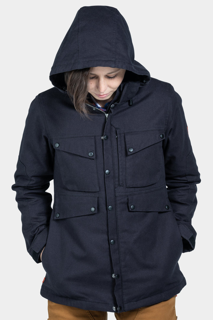 Kent X Chore Coat in Black Dovetail Workwear