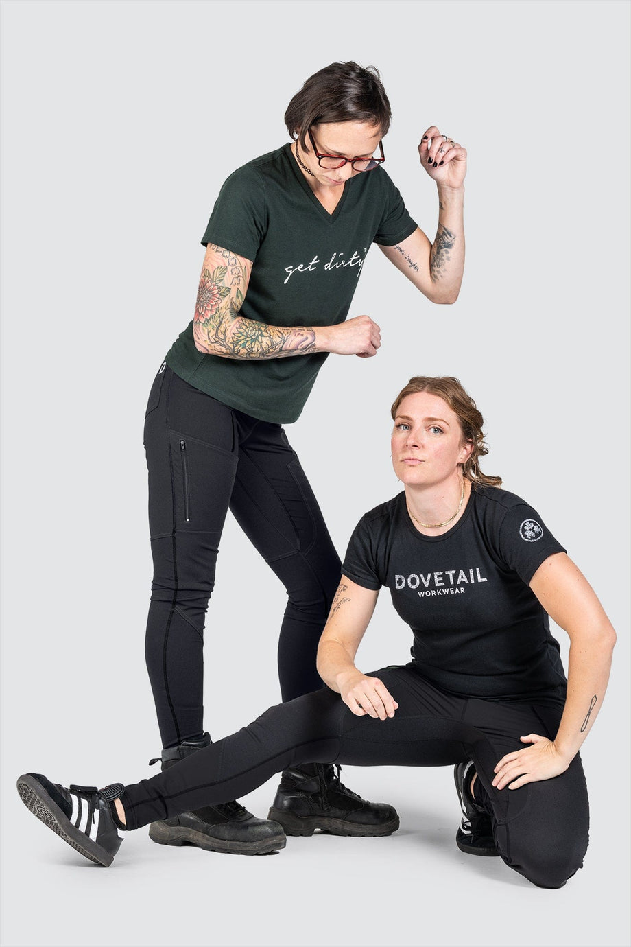 Women's Crossover Leggings with Pockets – Mallet and Field