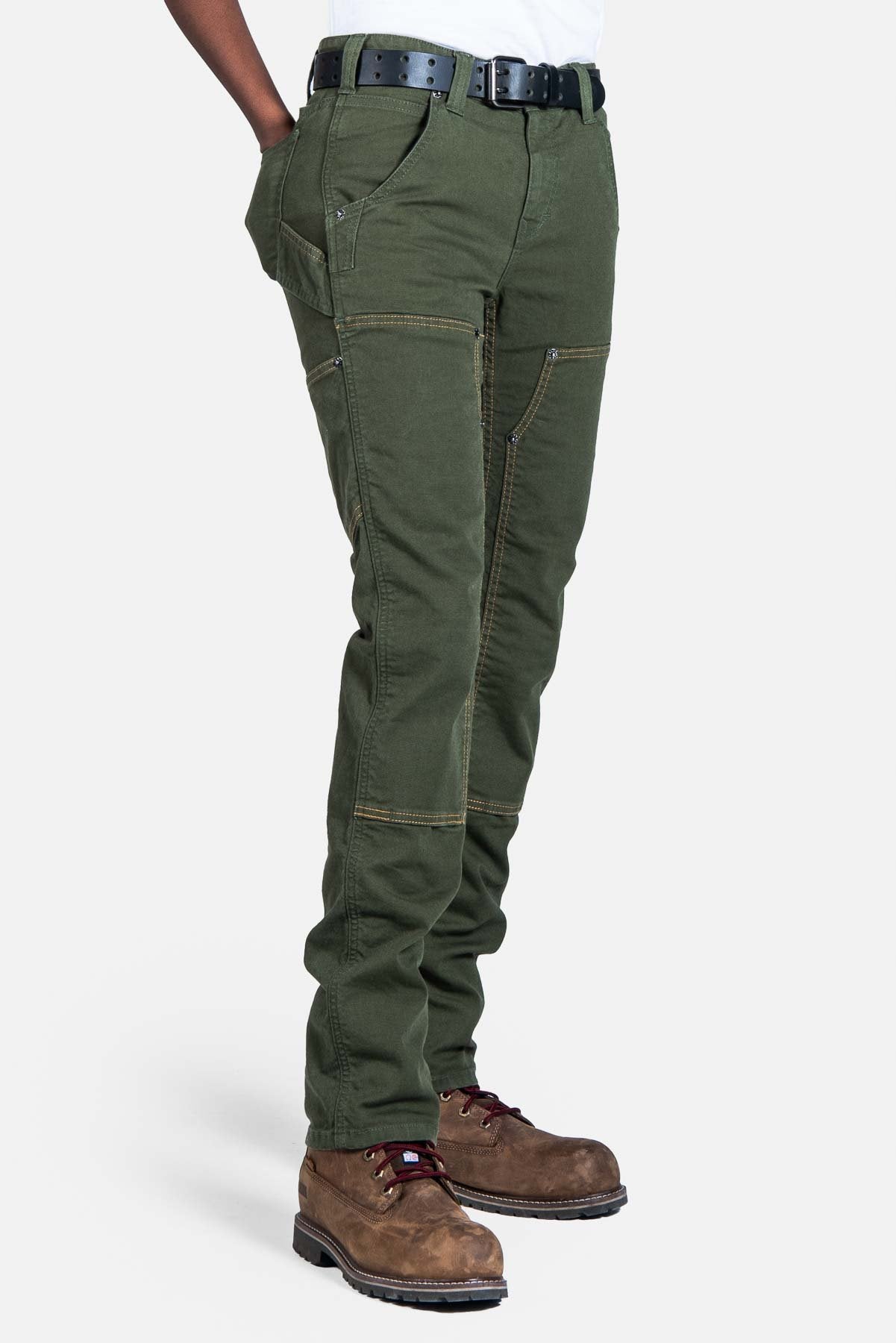 Dovetail Workwear Maven X Pant in Moss Green Canvas – Dovetail