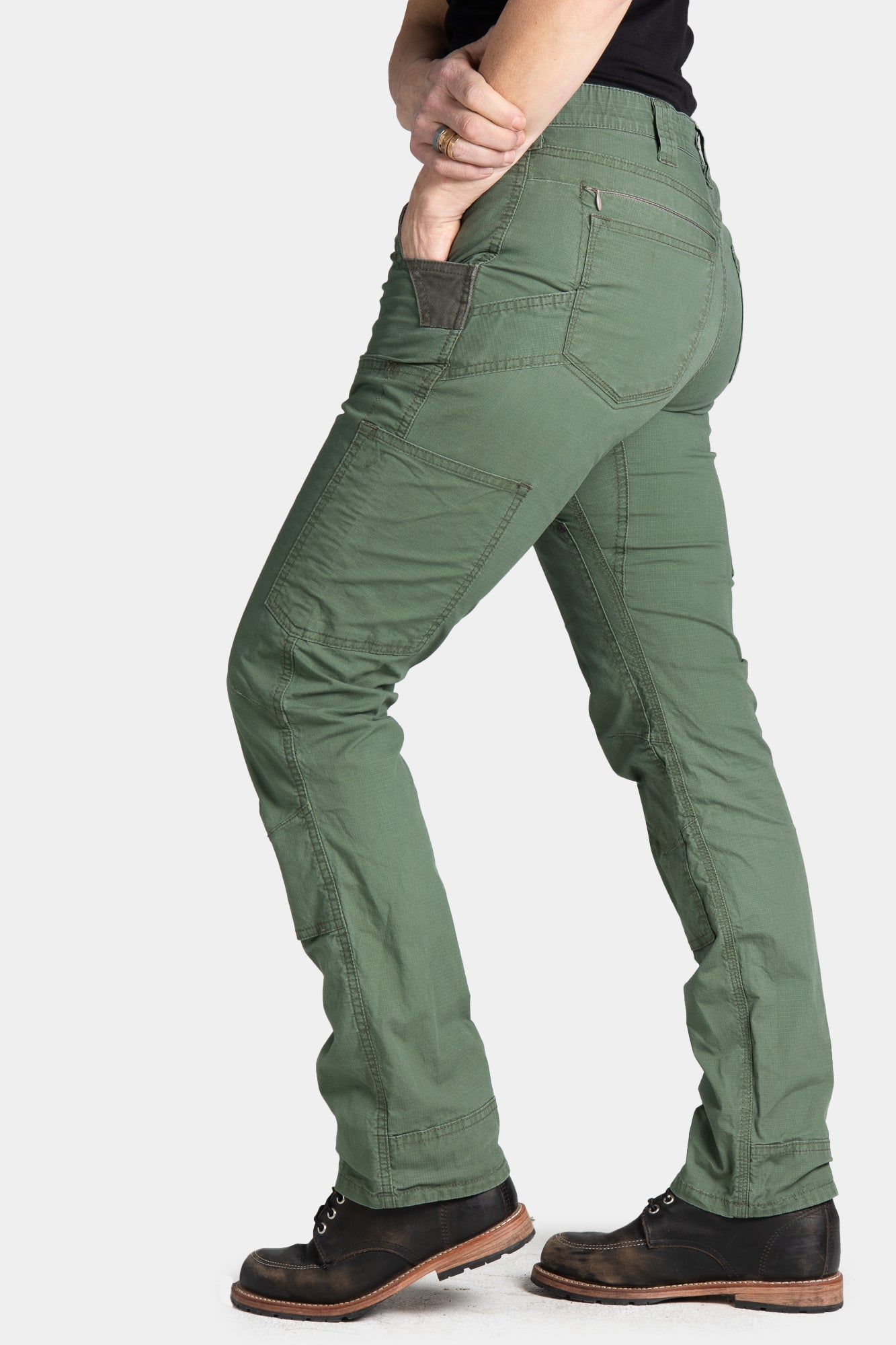 Britt X Ultra Light Lichen Green Ripstop – Dovetail Workwear Canada