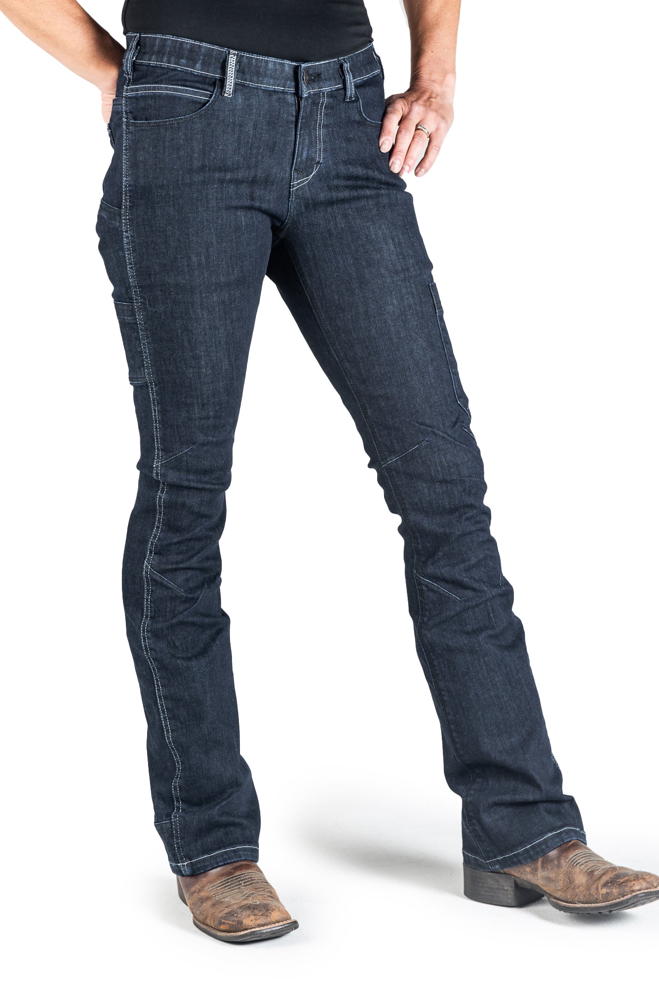 DX Bootcut Indigo Denim – Dovetail Workwear Canada