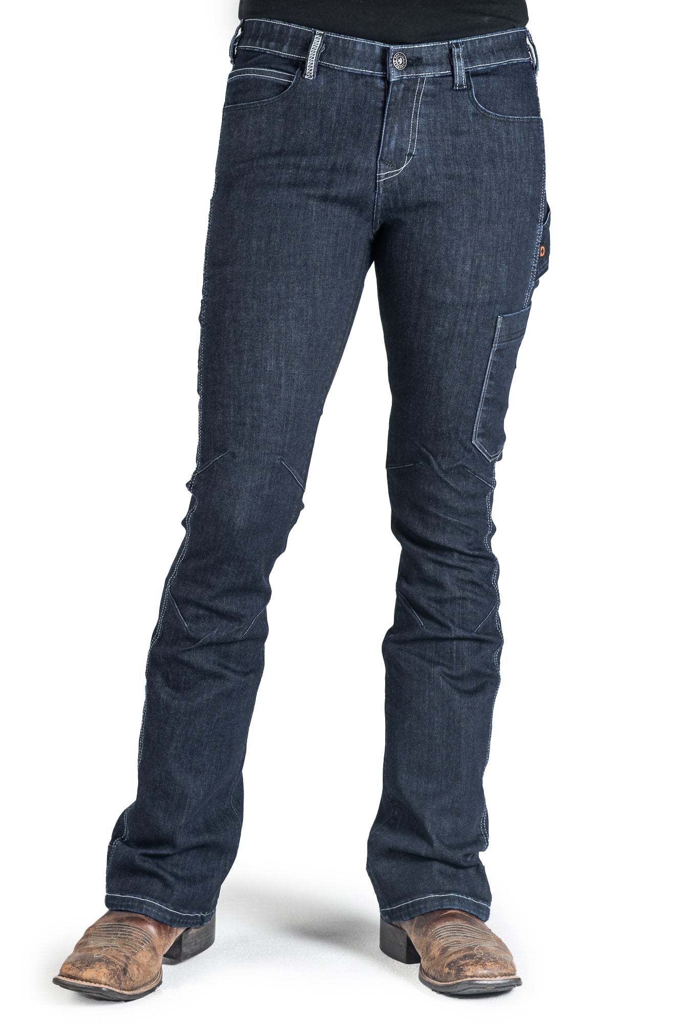 【mnem】indigo bootcut denim DX Bootcut Indigo Denim – Dovetail Workwear Canada