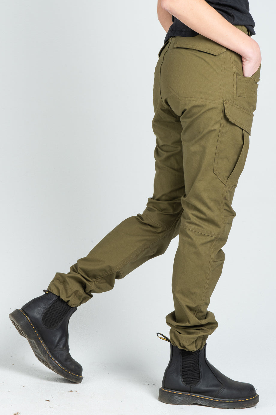 Ready Set Cargo in Ripstop Olive Green, Womens Workwear