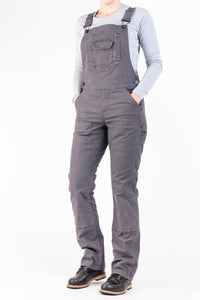 Freshley Overall in Grey Canvas
